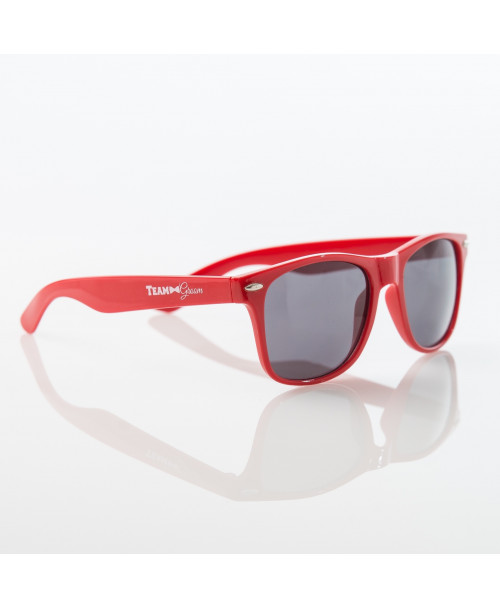 TEAM GROOM Sunglasses -  RED - $6.99